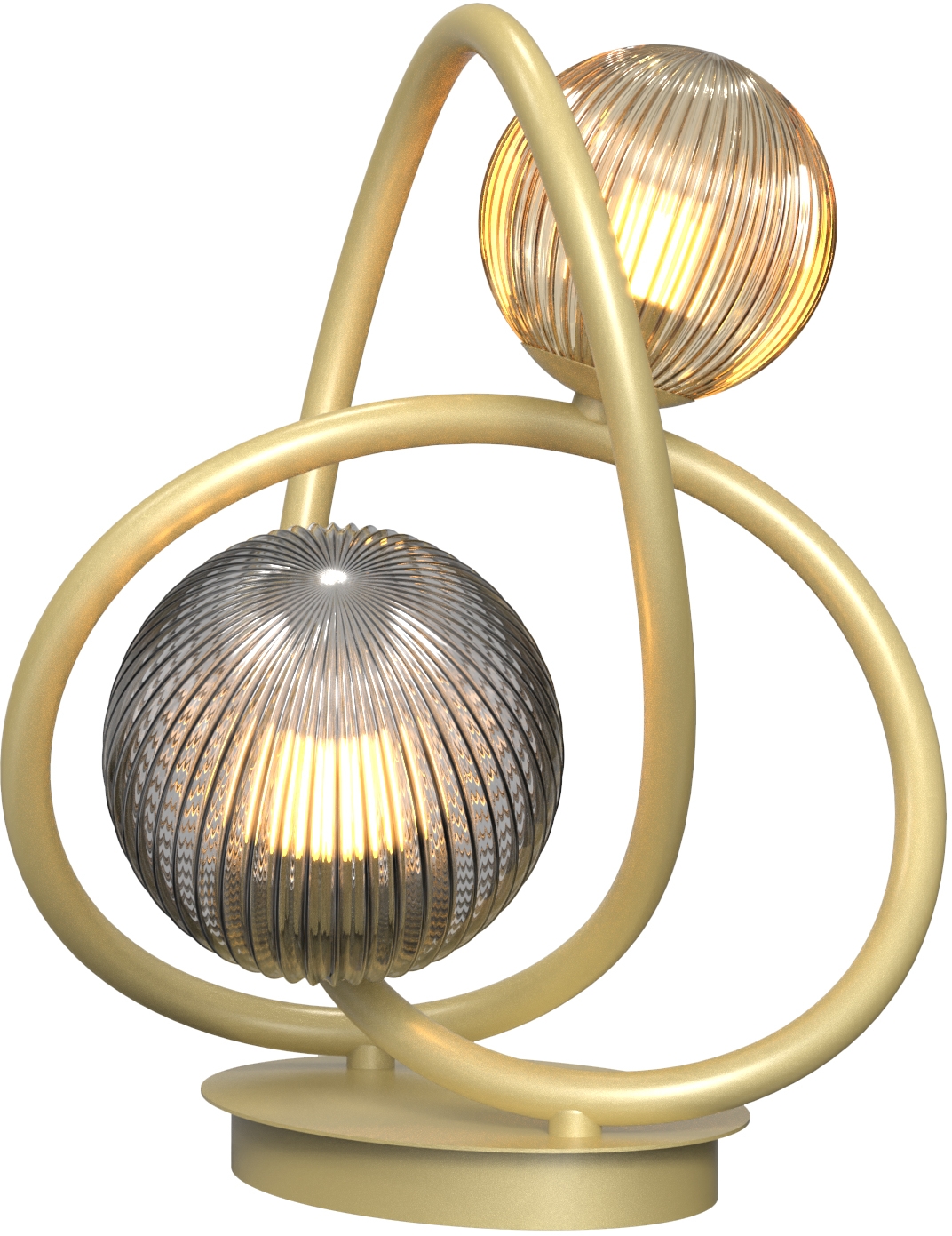 Darmowa Dostawa - Lampa stołowa 2x3.5 W złota Aviano Metz 8015204