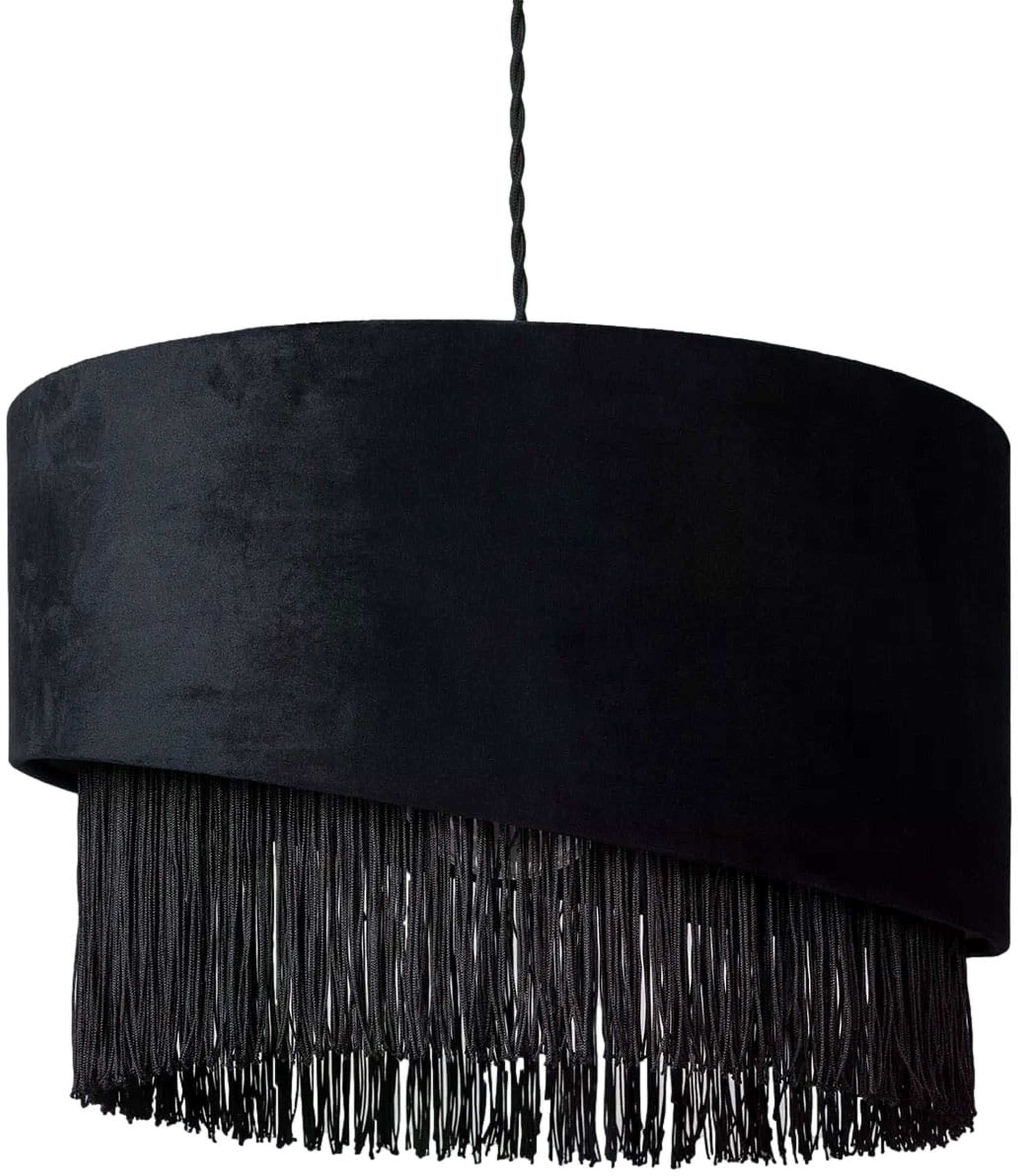 Darmowa Dostawa - Lampa wisząca 1x40 W czarny Abruzzo Fonte ABRLWAFE27