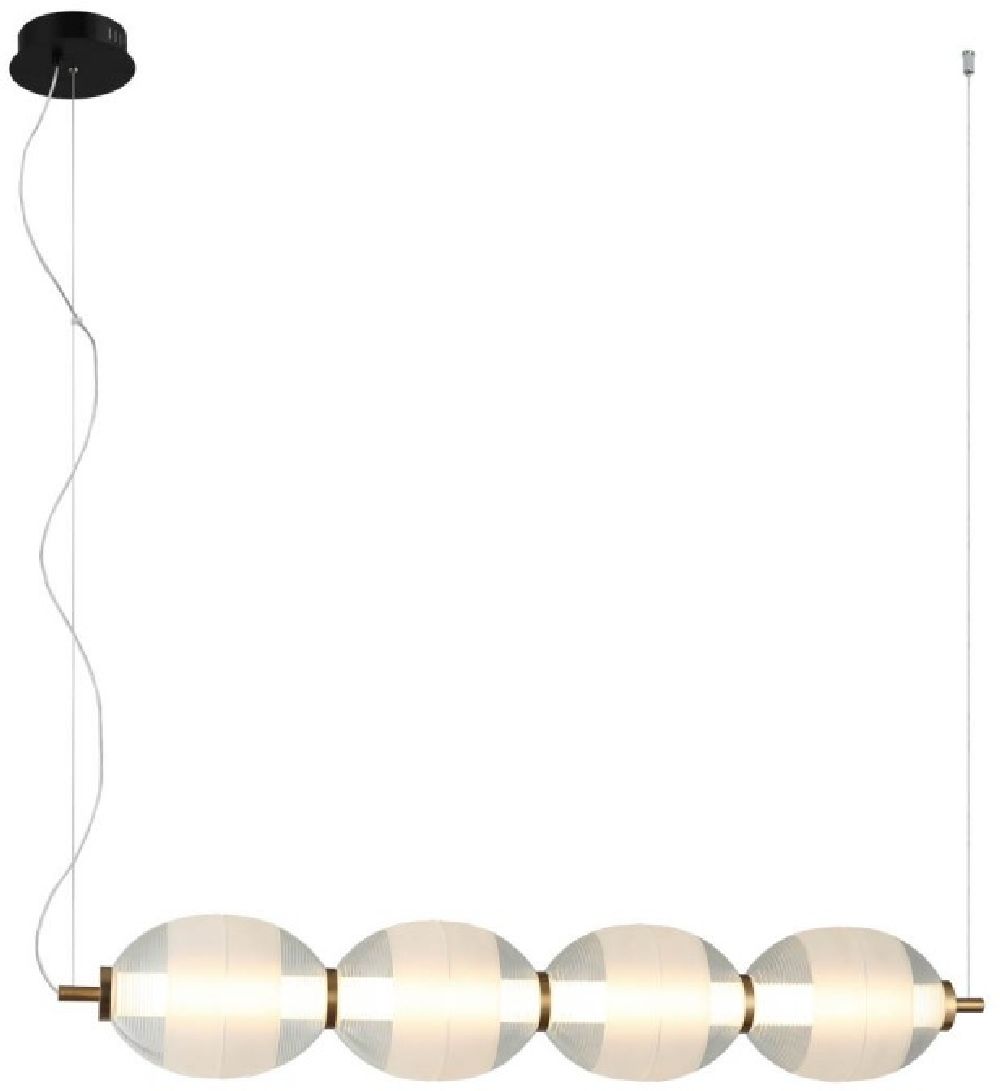 Darmowa Dostawa - Lampa wisząca 1x29 W przezroczysta Italux Rinot PND453724WHCL