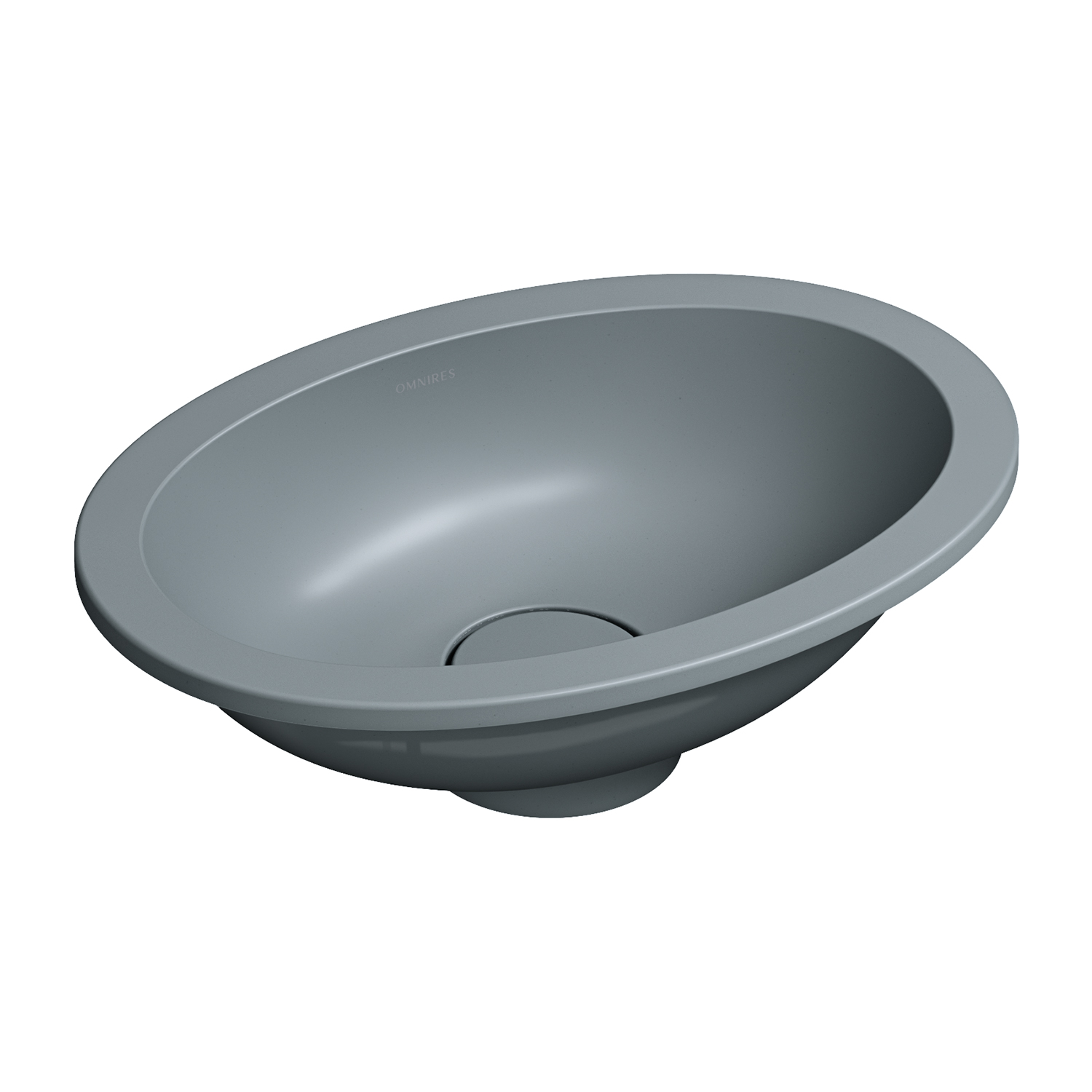 Darmowa Dostawa - Umywalka 38x25 cm owalna podblatowa Omnires Shell M+ SHELL380UPAG