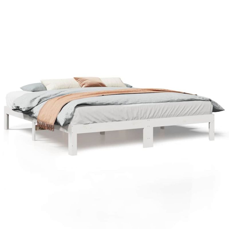 Rama łóżka WaszeMeble 180x200 cm Biały sosna WM-859224 1 szt.