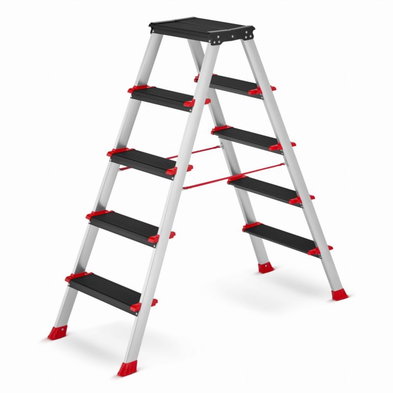 Drabina aluminiowa profesjonalna dwustronna składana HIGHER 2x5 - 3.25 m 1 szt