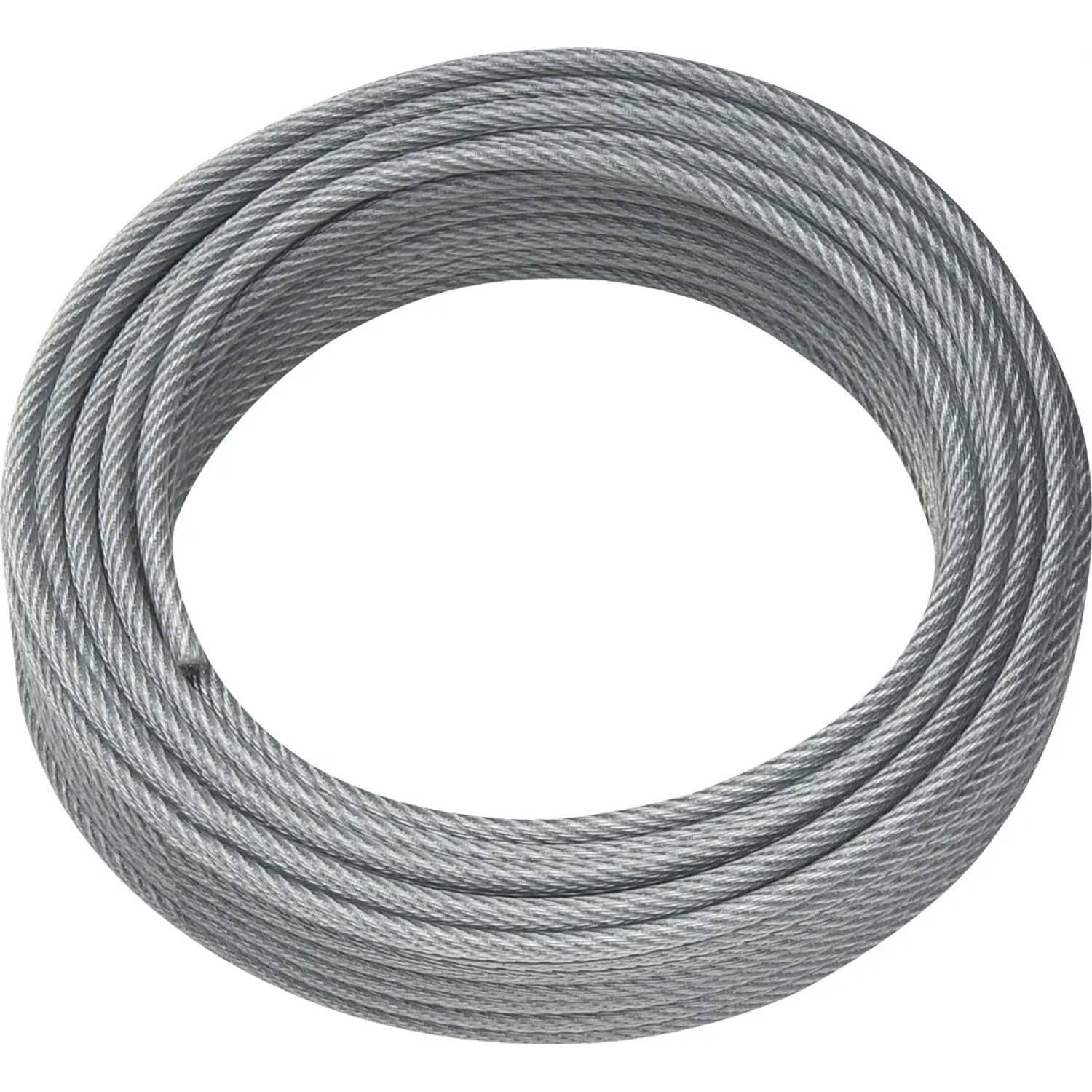 Lina stalowa ocynk. PCV 3/4mm 15m