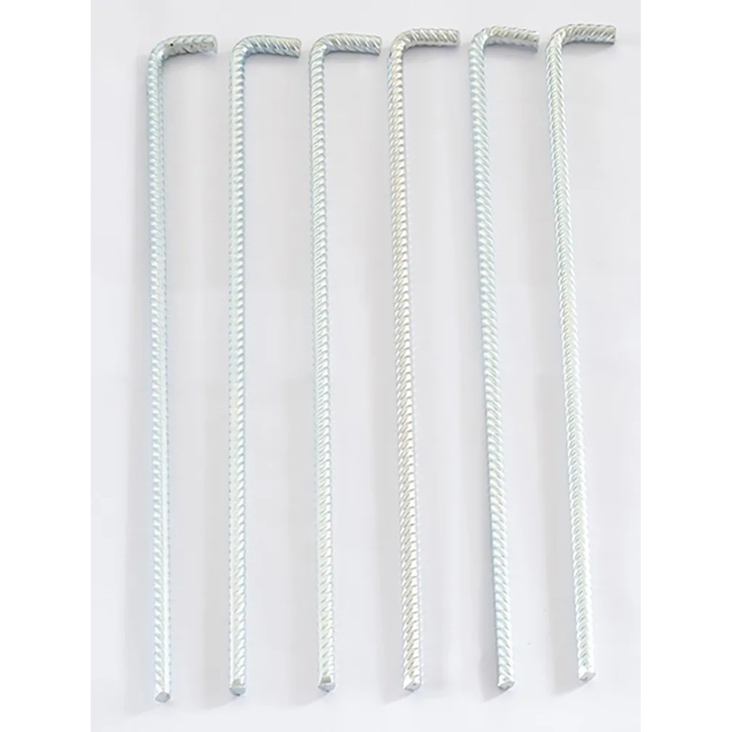 Biohort Kotwy gruntowe , ok. 52,5 cm x Ø 1 cm, metalowe, 6 szt.