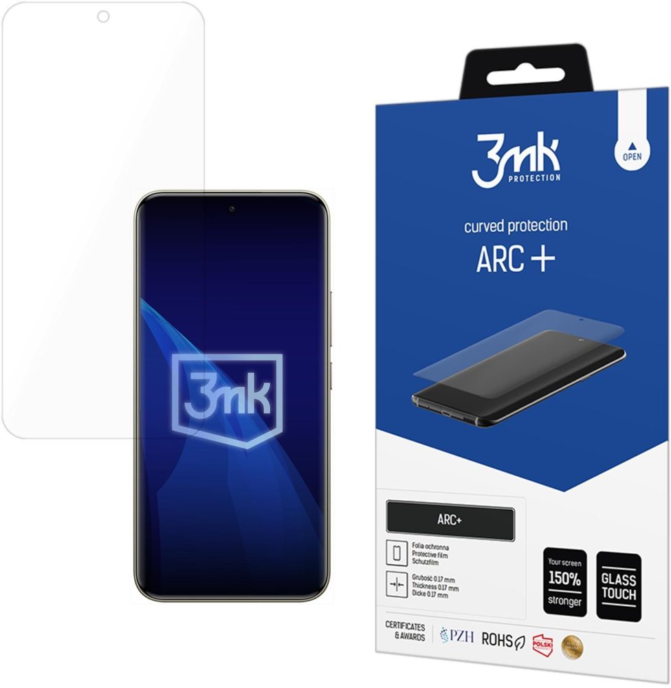 Folia ochronna na telefon 3mk ARC+, do Xiaomi Redmi Note 15 Pro+ 5G