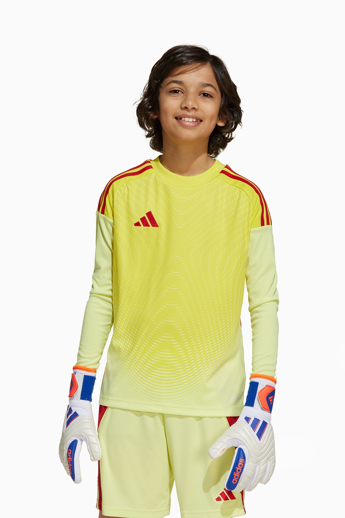 Bluza bramkarska adidas Tiro Competition 25 GK Junior - Żółty