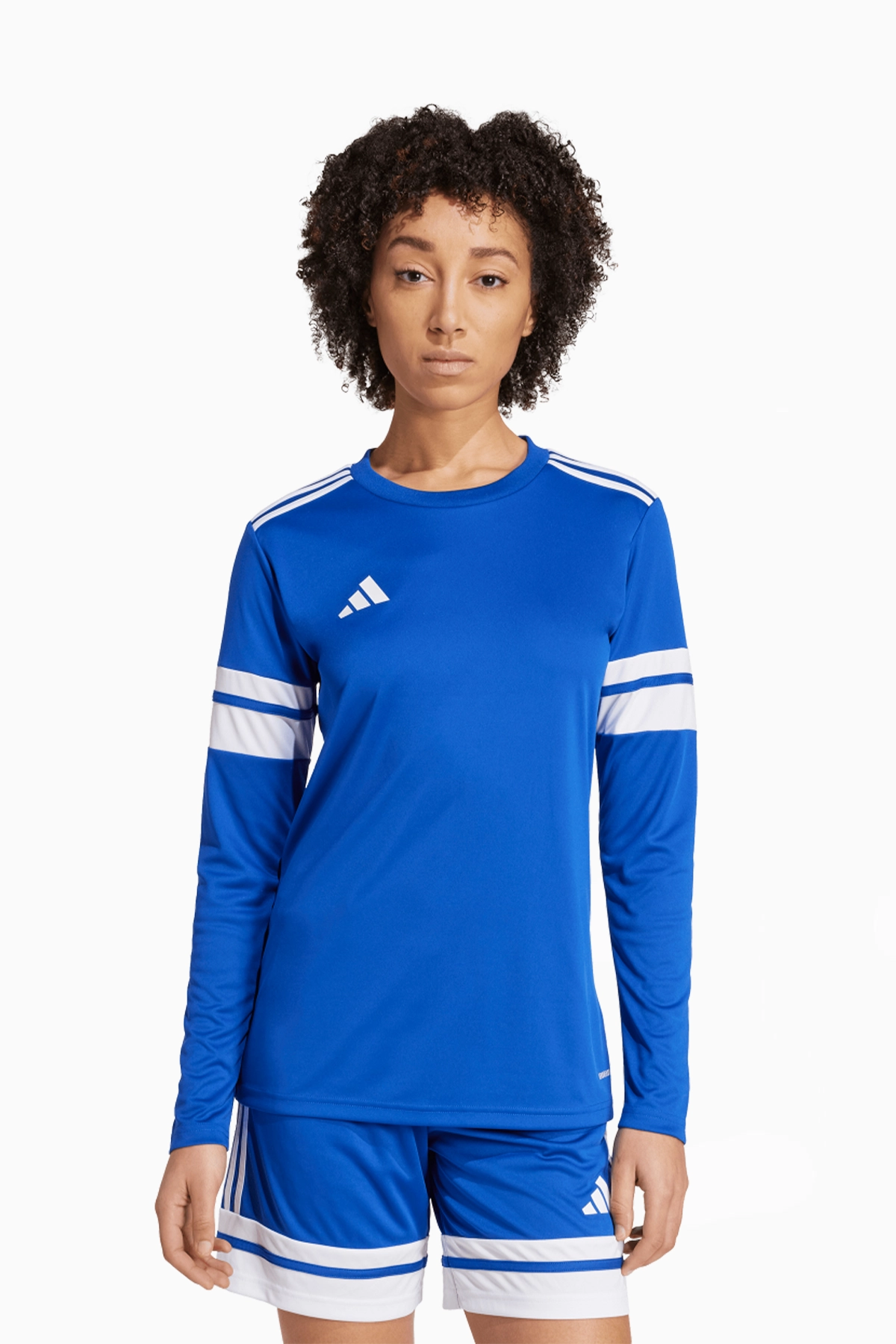 Koszulka z długim rękawem adidas Squadra 25 Damska - Niebieski