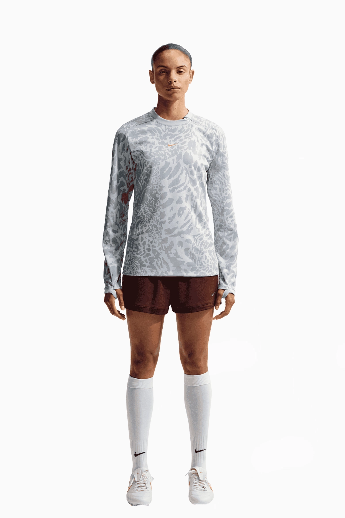 Koszulka z długim rękawem Nike United Academy Damska - Szary