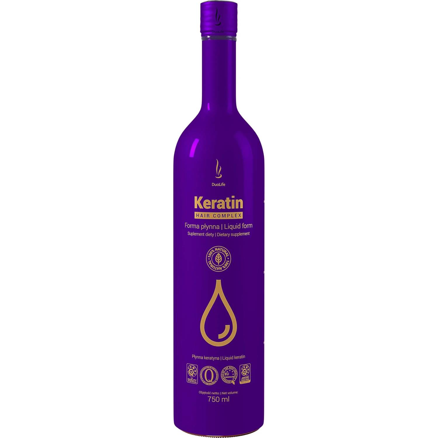 Duolife keratin hair complex, 750 ml