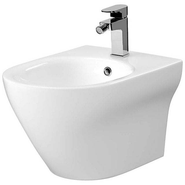 CERSANIT Bidet podwieszany LARGA OVAL CLEAN ON z ukrytym montażem K12
