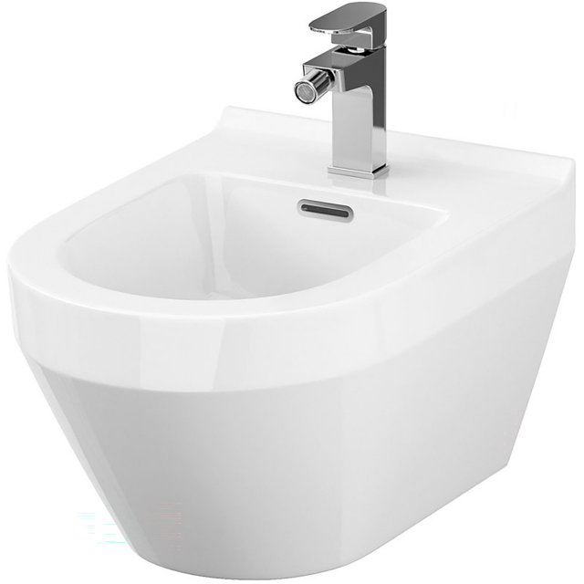 CERSANIT Bidet podwieszany CREA owalny z ukrytym montażem K114-009