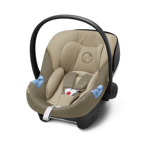 Cybex Aton M I-Size - fotelik samochodowy od 45 do 87 cm, do 13 kg-Classic Beige