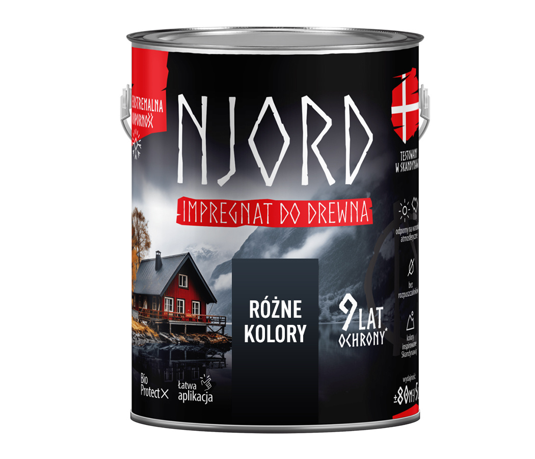 Njord Impregnat do drewna 5 l