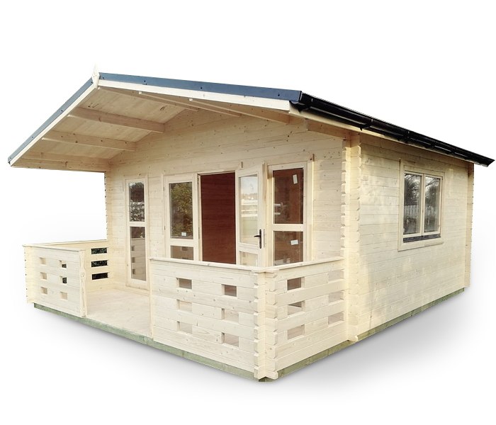 Domek Angel 500 x 423 cm + Taras 500 x 140 cm