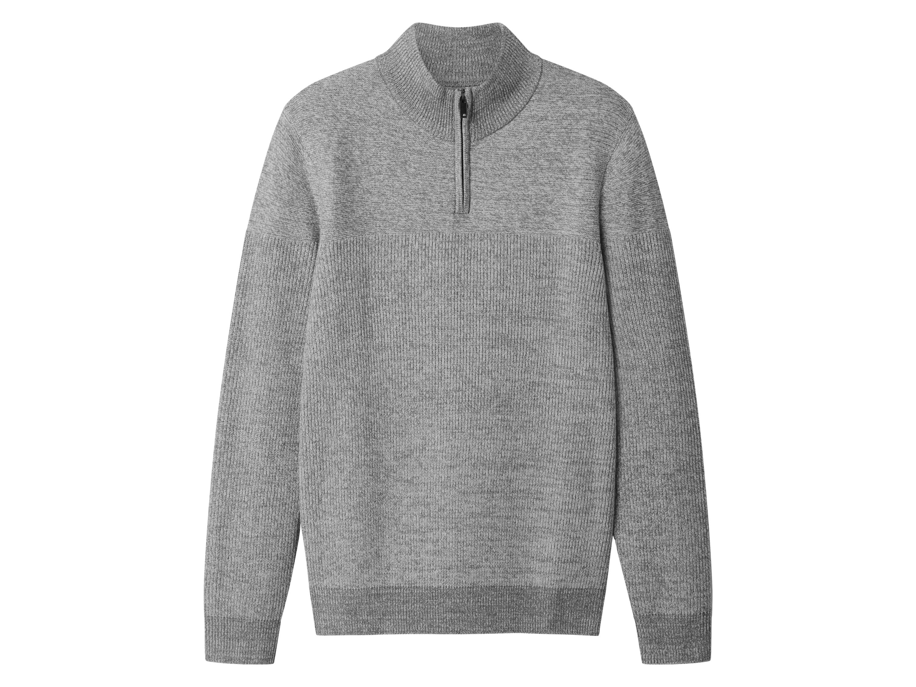 esmara Men Sweter męski z golfem Szary, M 48/50