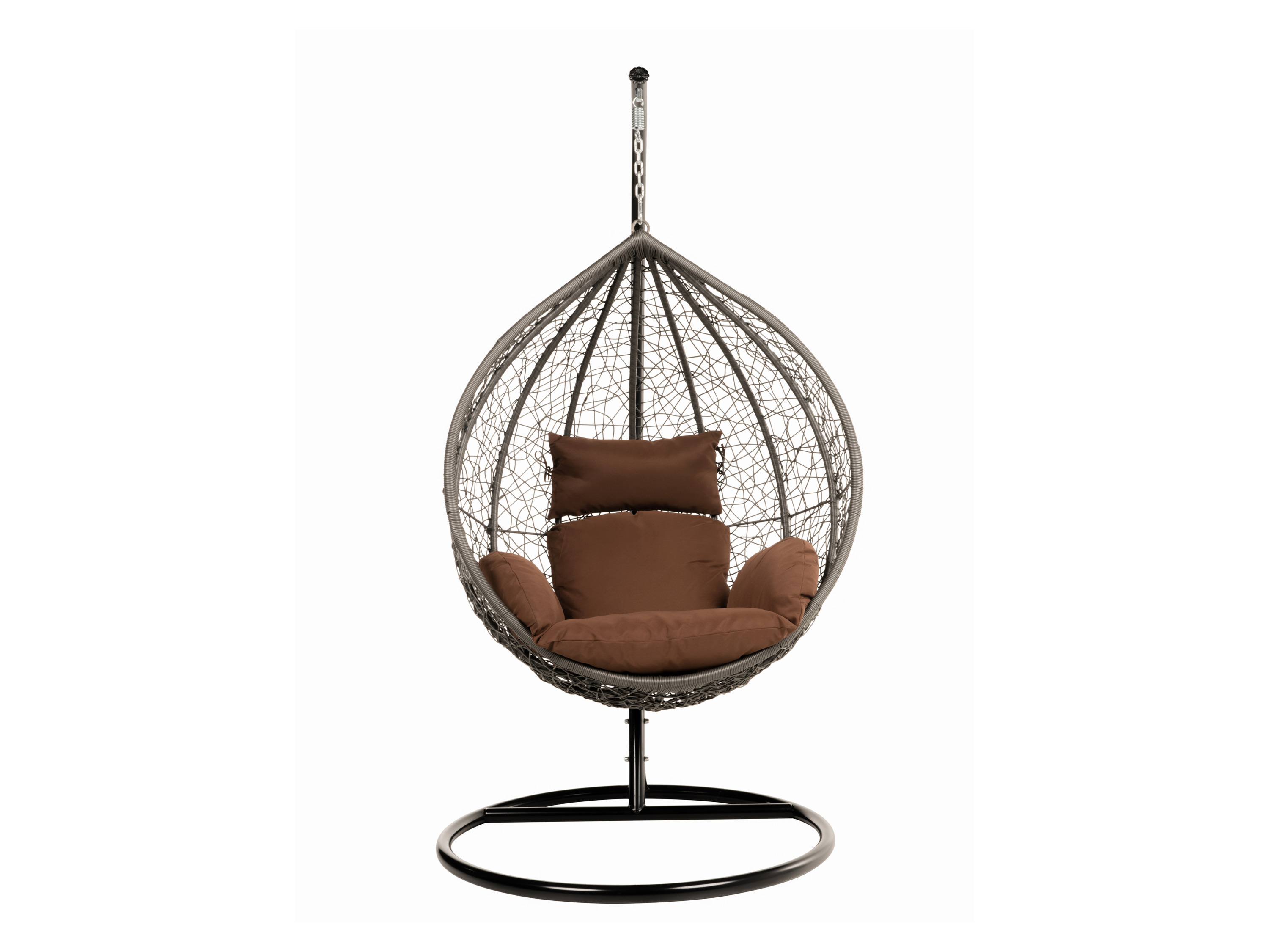 Home Deluxe Fotel wiszący z polirattanu Cielo
