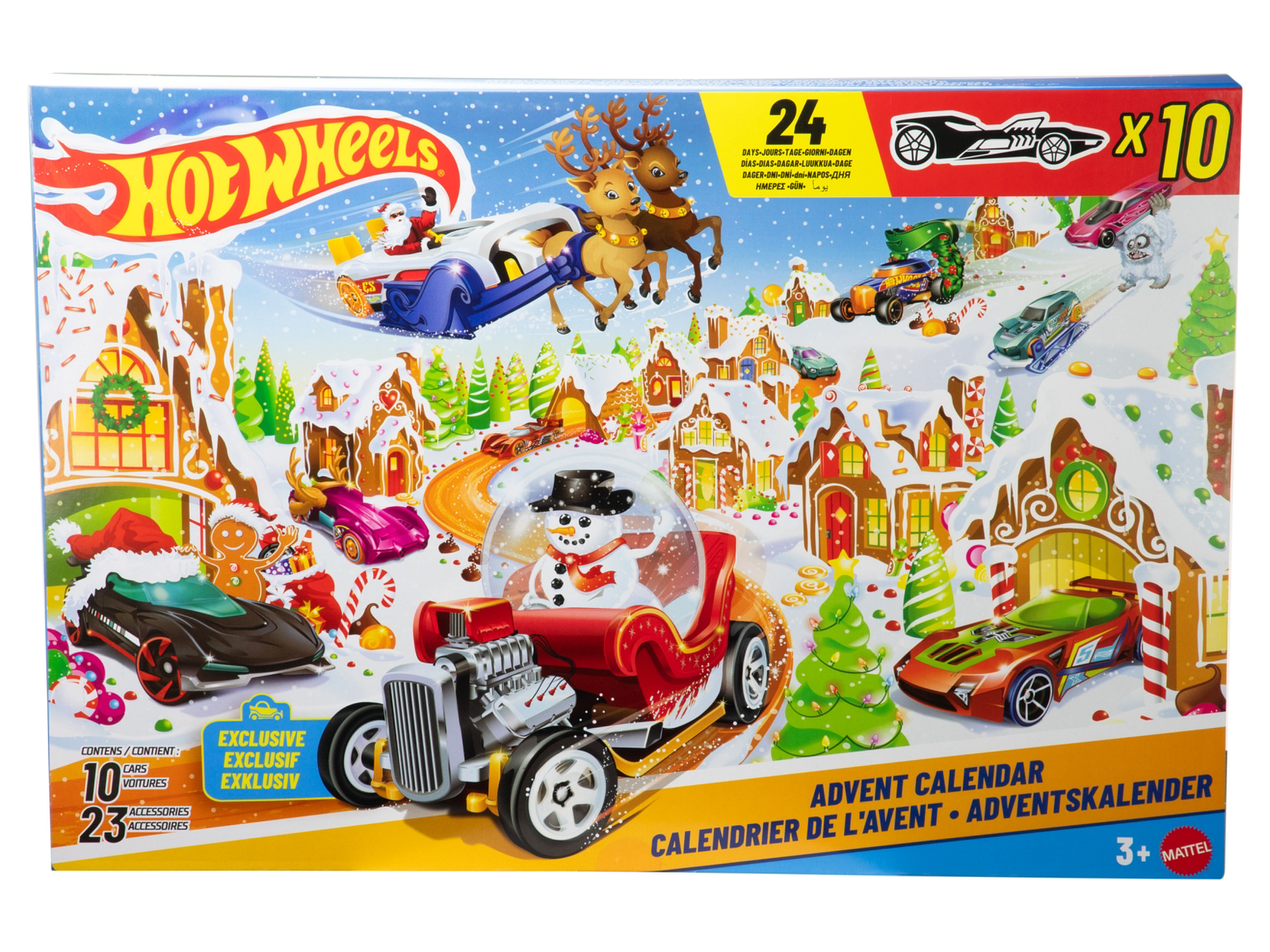 Barbie Kalendarz adwentowy Hot Wheels