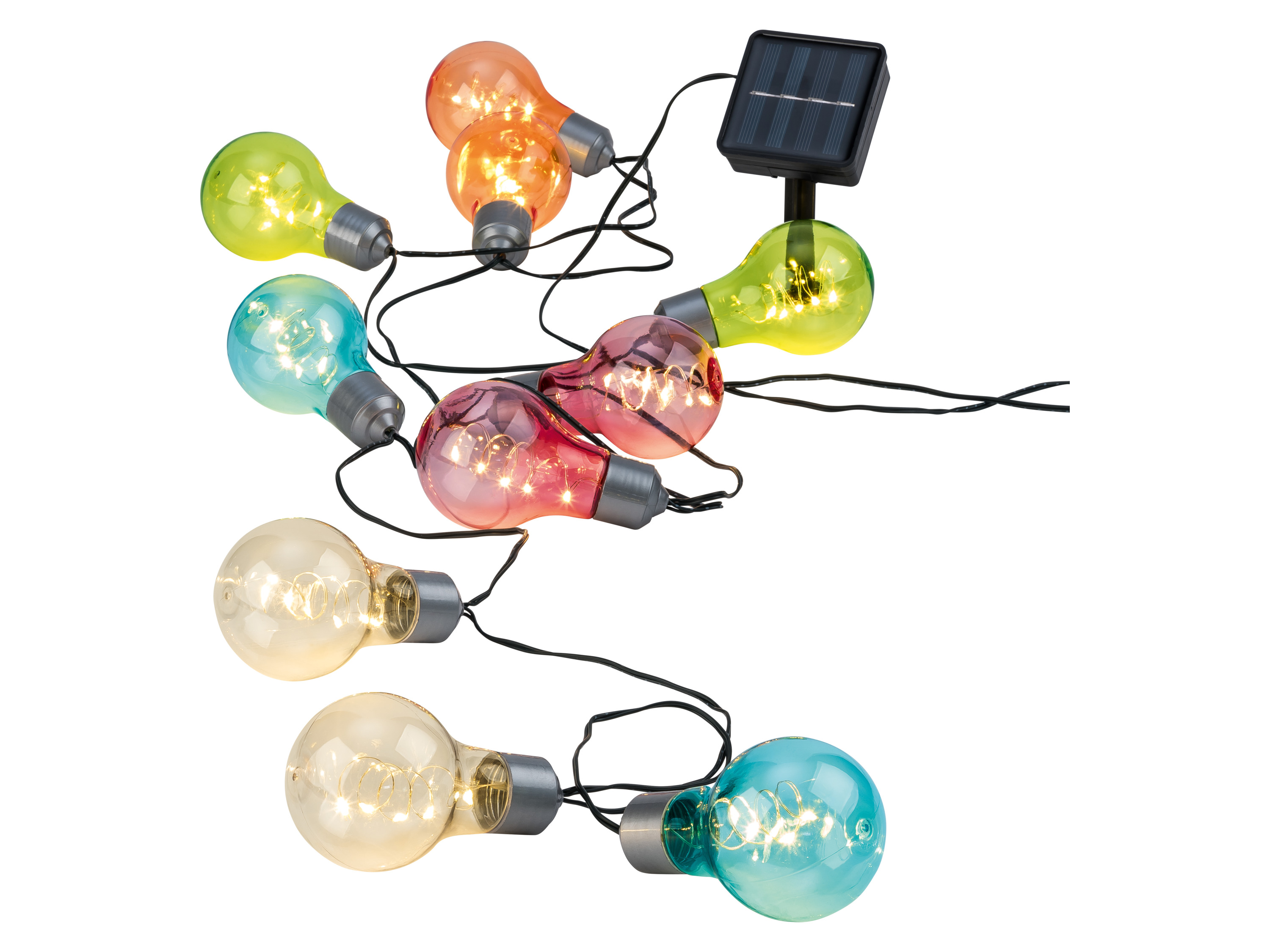 Livarno Solarny łańcuch świetlny LED Kolorowy