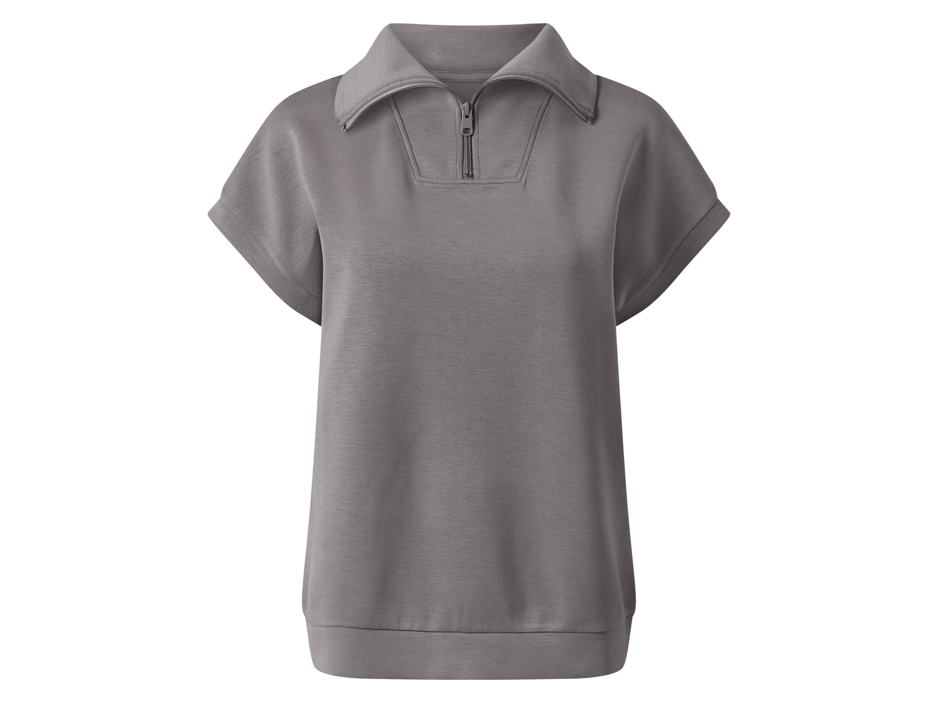 esmara Bluza damska z modalem Szary, XS 32/34