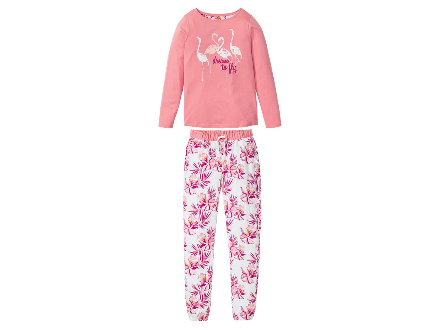 Esmara Lingerie Piżama damska Różowy, M 40/42