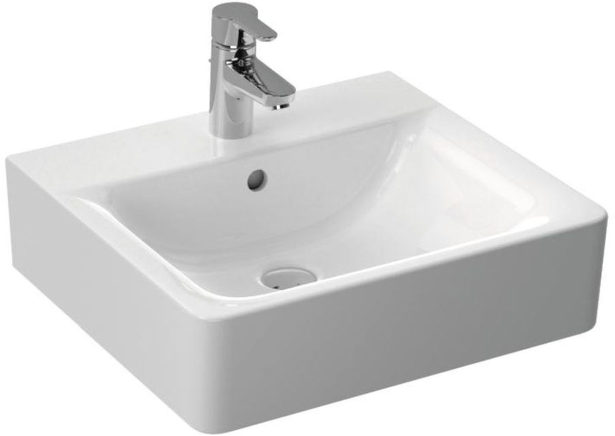 Darmowa Dostawa - Umywalka 50x46 cm prostokątna ścienna-meblowa biała Ideal Standard Connect E788401