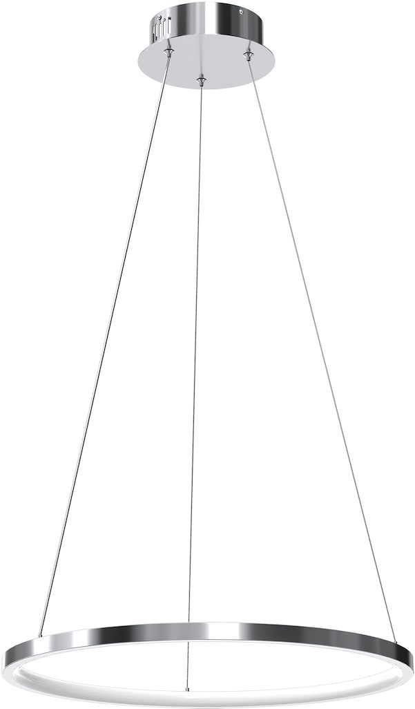 Darmowa Dostawa - Lampa wisząca 1x27 W chrom Milagro Hoop ML1549