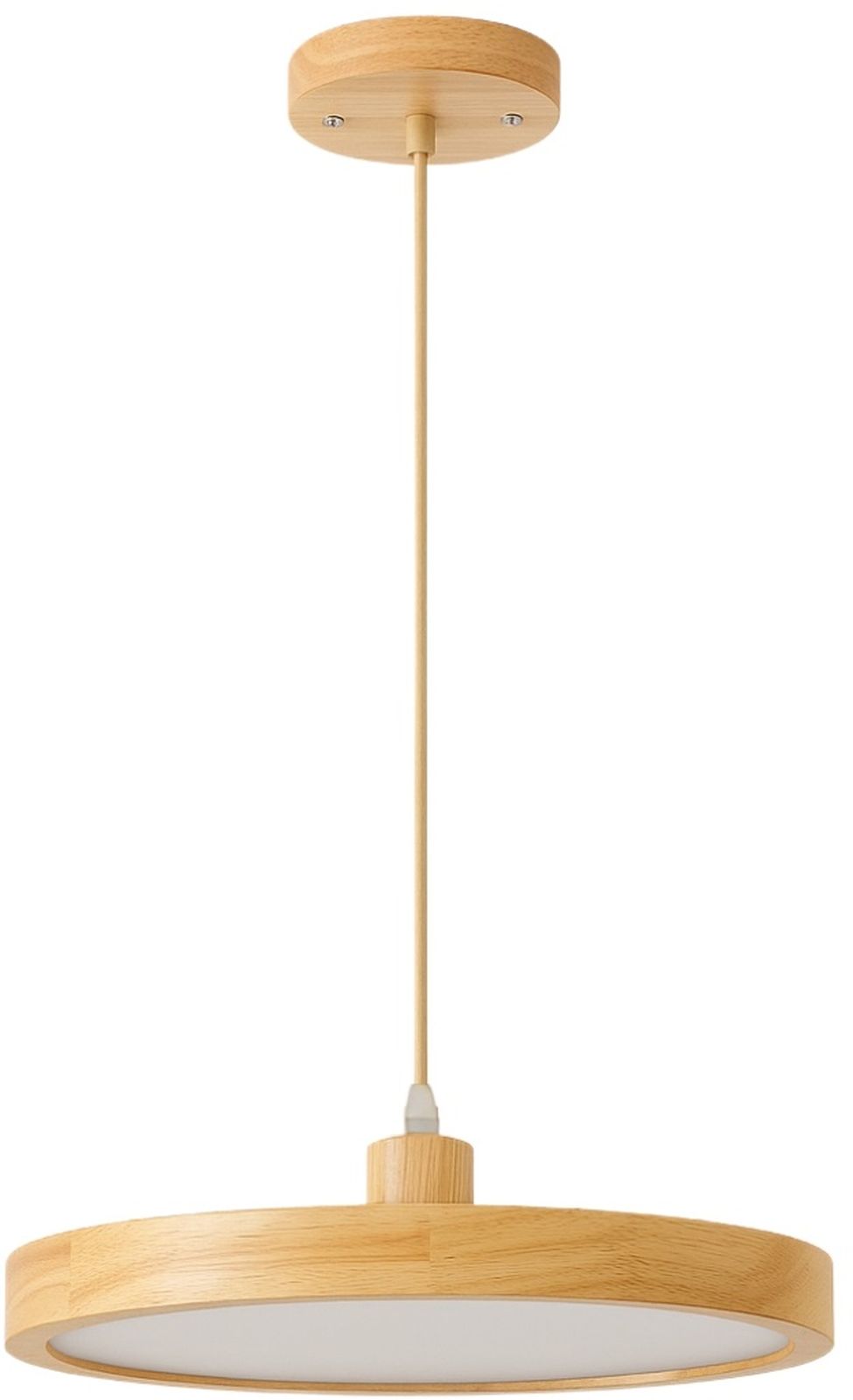 Darmowa Dostawa - Lampa wisząca 1x18 W drewno Abigali Woddy LWWOOD