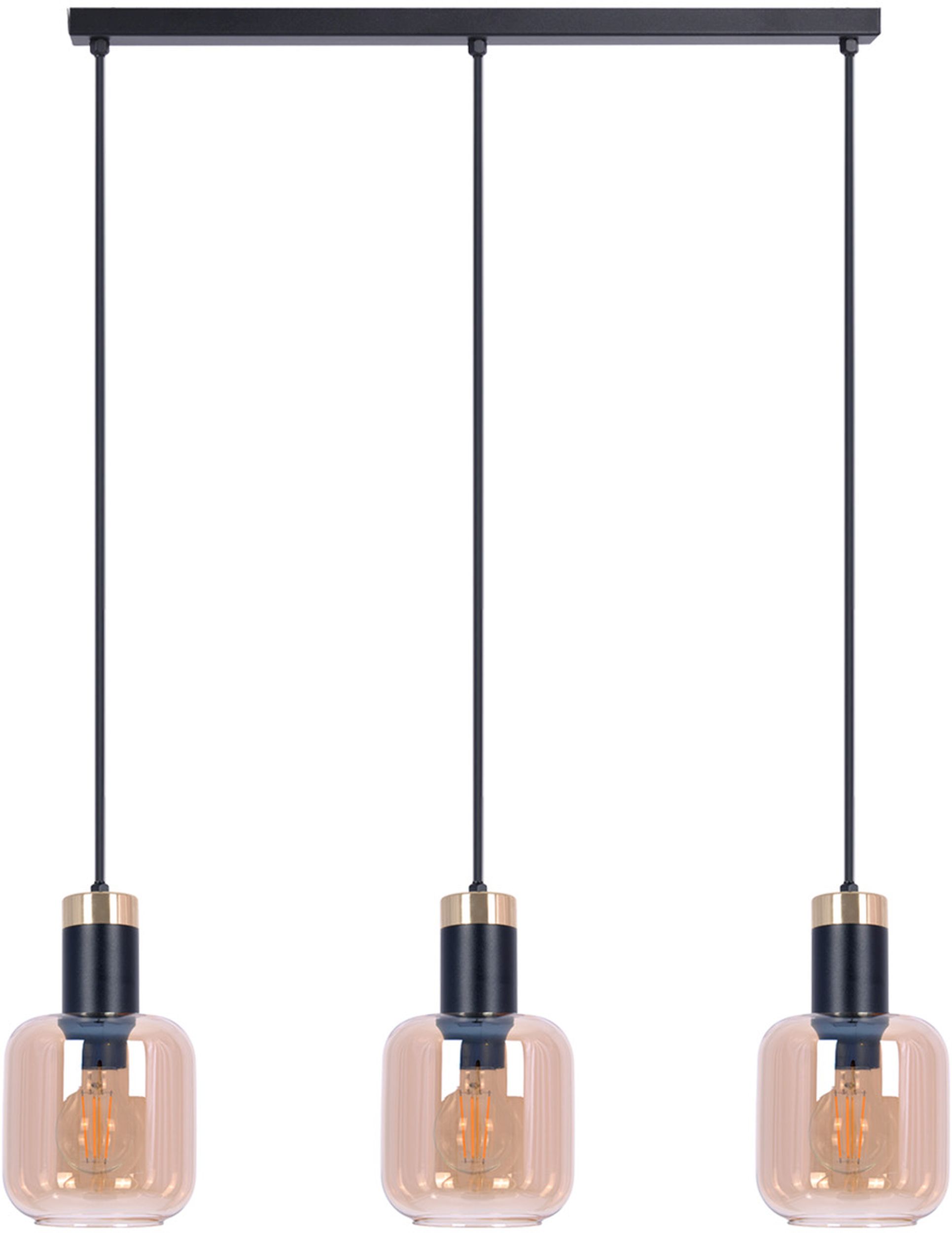 Darmowa Dostawa - Lampa wisząca 3x40 W czarny Kaja Doka K5268