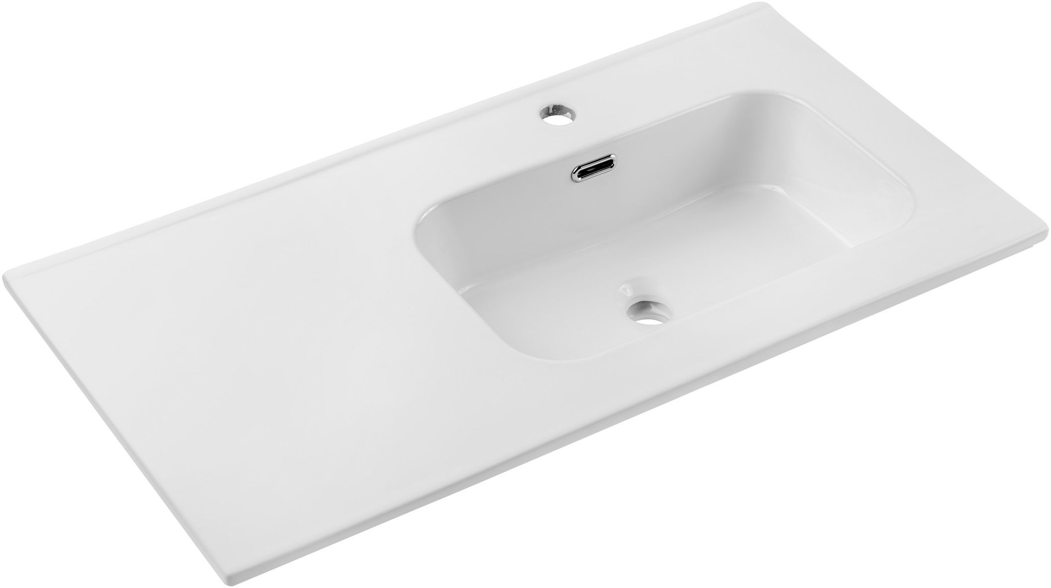 Darmowa Dostawa - Umywalka 91x46 cm prostokątna meblowa biała Comad Go 2 GO290CMRDPE809590R