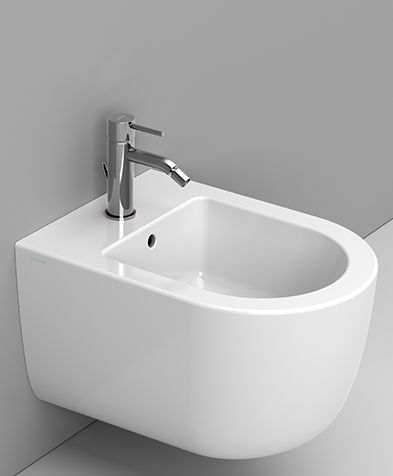 Darmowa Dostawa - Bidet wiszący biały Ceramica Dolomite Mirto Round Short D473601