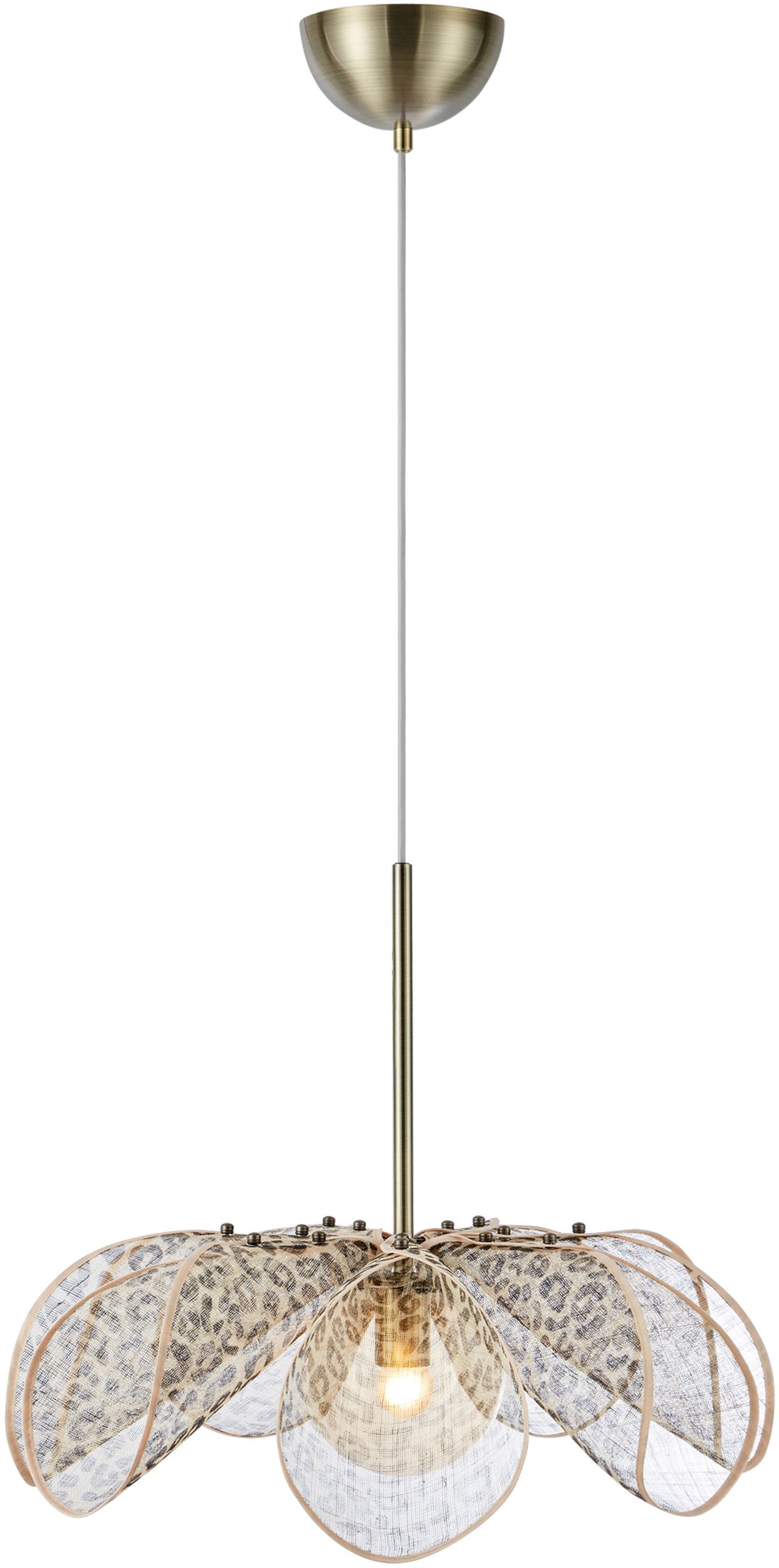 Darmowa Dostawa - Lampa wisząca 1x40 W mosiądz-bursztynowa Markslöjd Styrka 109169