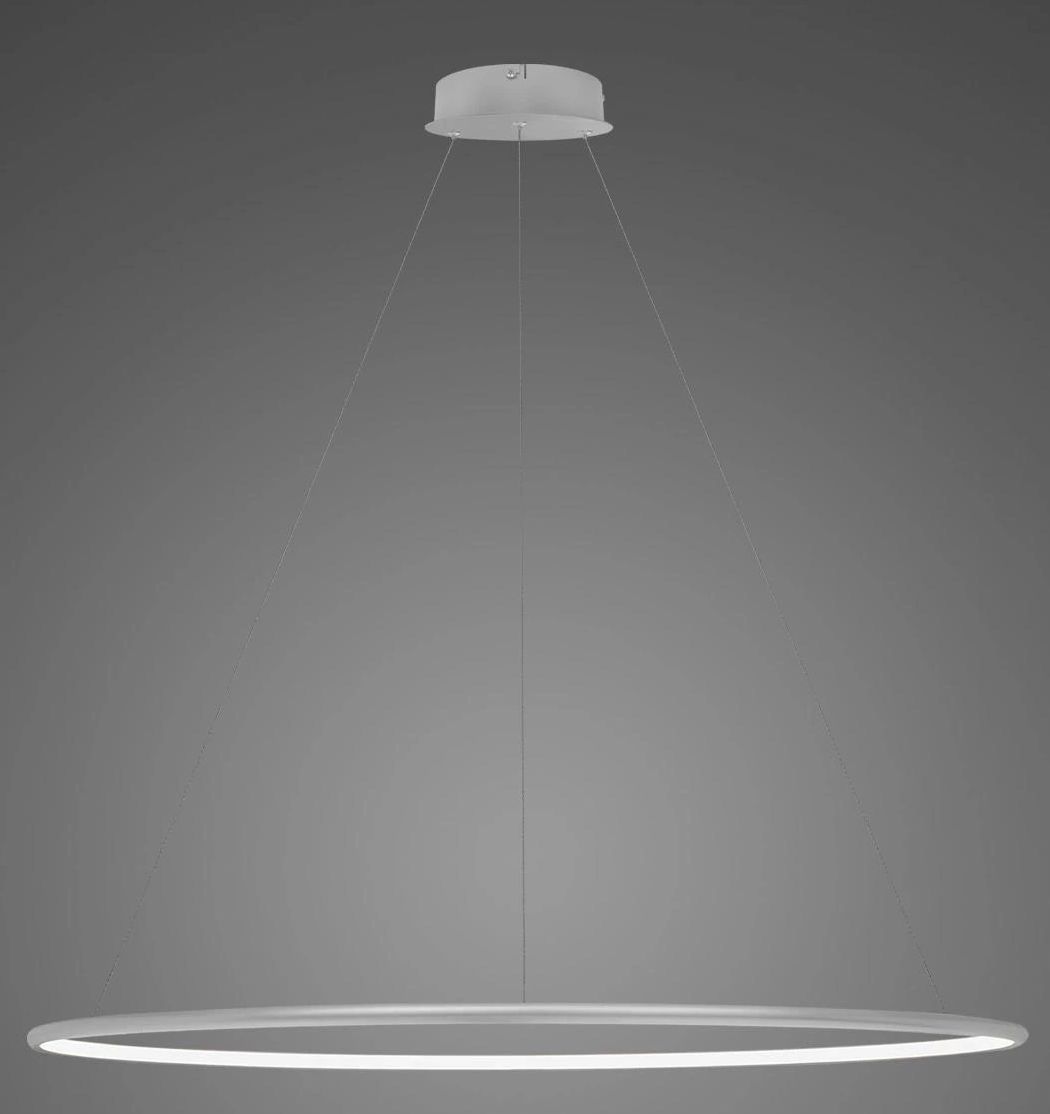Darmowa Dostawa - Lampa wisząca 1x45 W srebrna Altavola Design Led Shape LA073P120in4ksilverDali