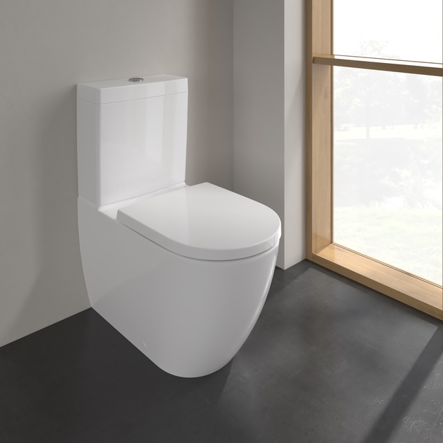 Darmowa Dostawa - Miska kompakt WC biały Villeroy & Boch Subway 3.0 4672T001