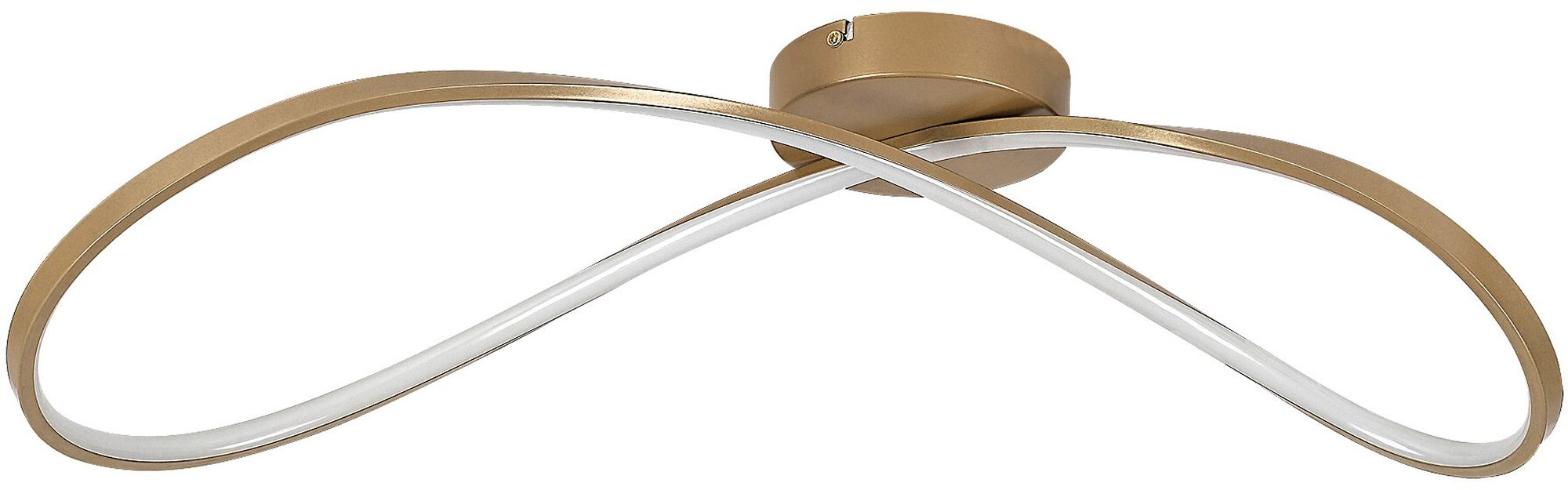 Darmowa Dostawa - Lampa podsufitowa 1x30 W biała-złota Rabalux Castiel 72116