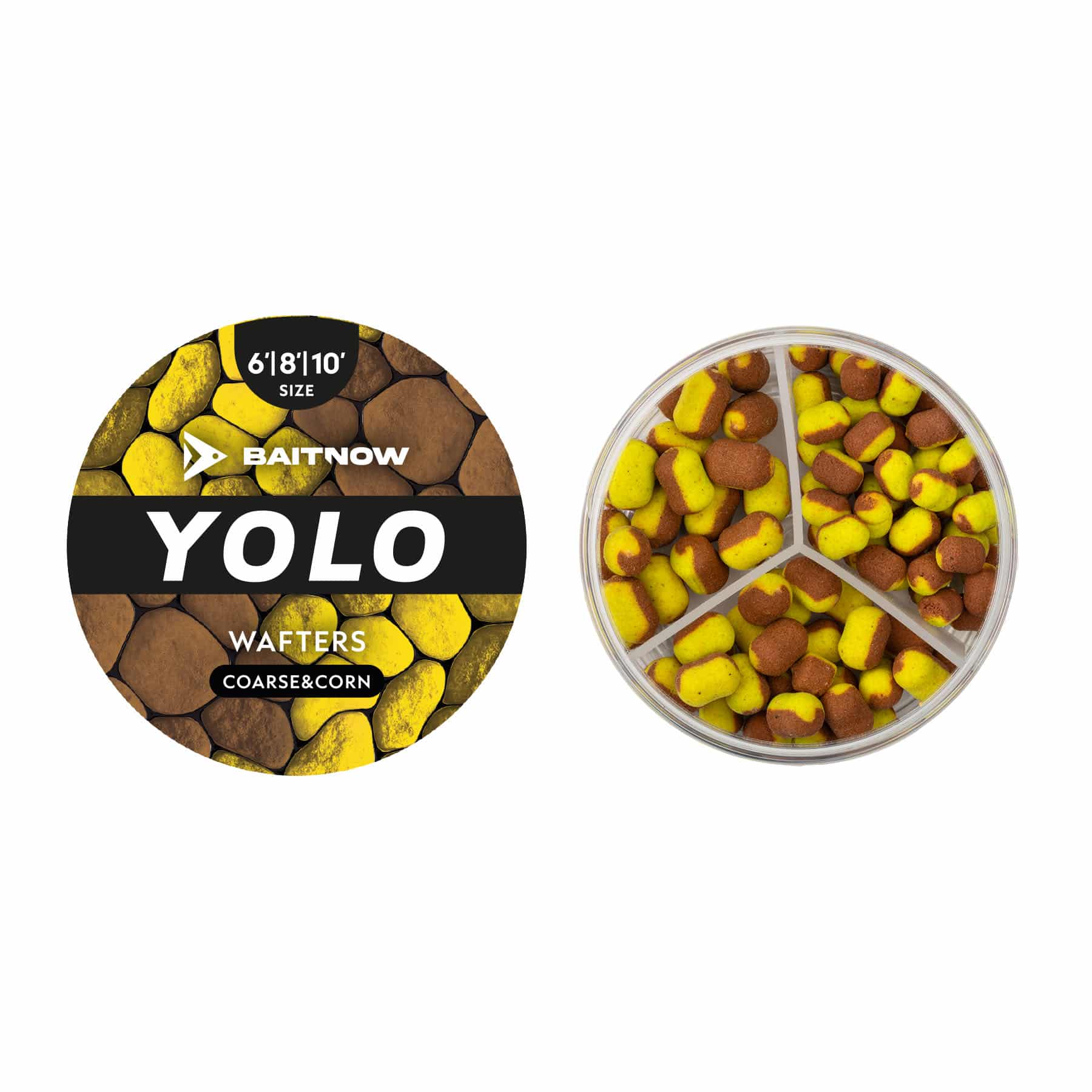 Baitnow Wafters Yolo 6-10mm Coarse - Corn