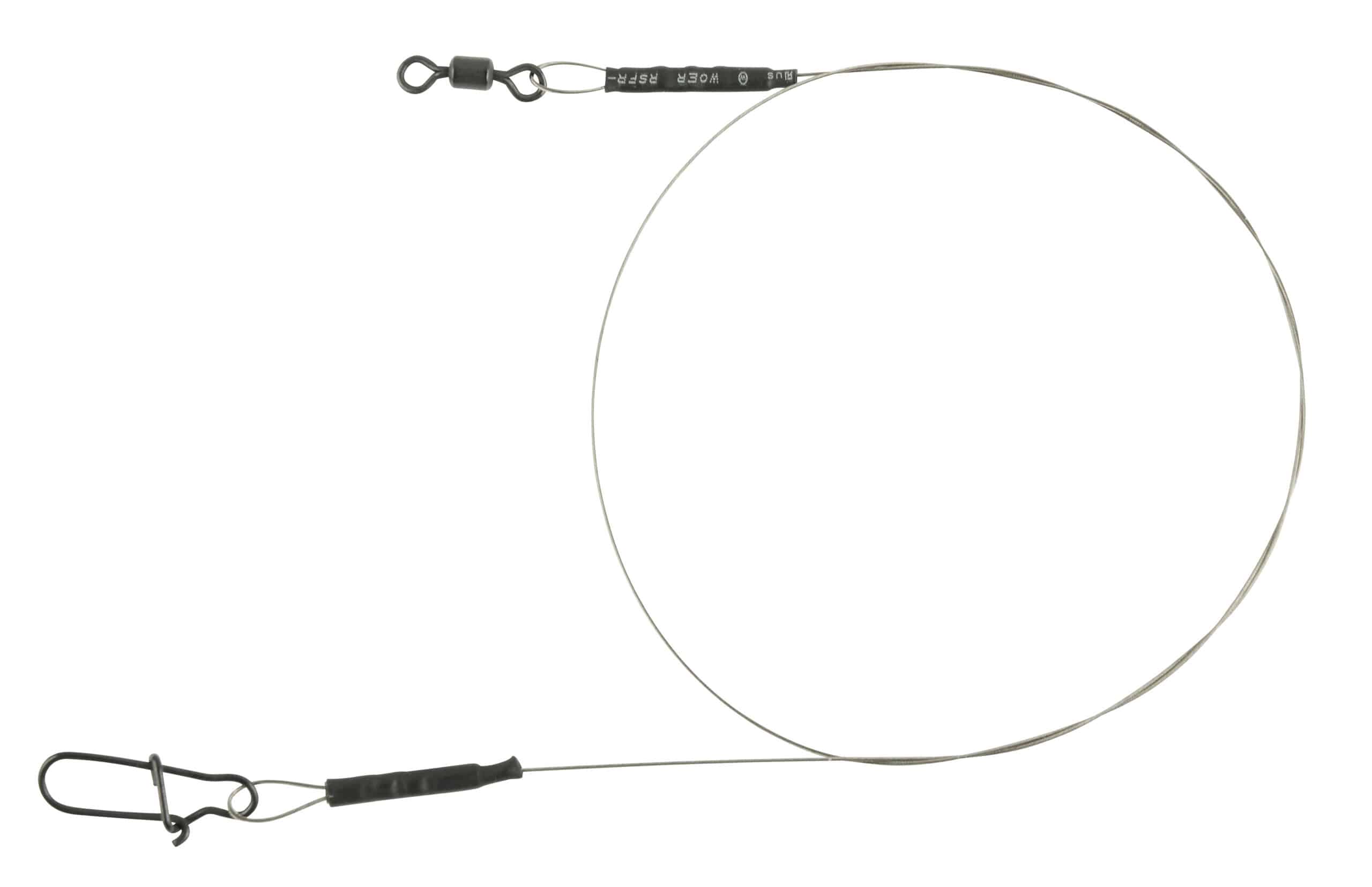 SPRO przypony spinningowe Matte Black Leader 1x19 30cm-9,1kg