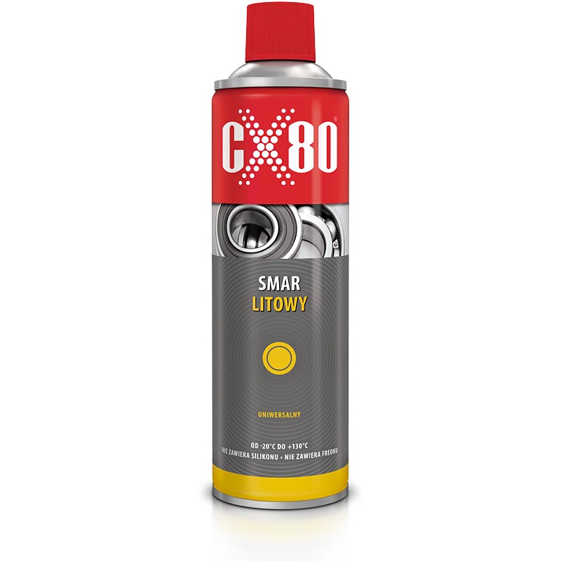 CX-80 SMAR LITOWY UNIWERSALNY SPRAY 500ML - Petrostar