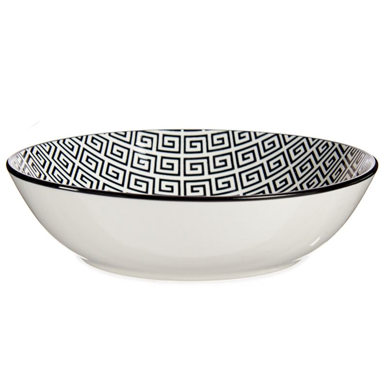 Talerz Głęboki Geometrico VESSIA 20 cm porcelana 1szt.