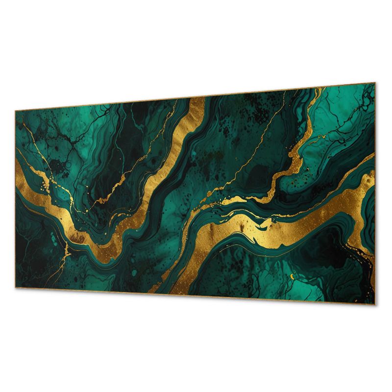 Winylowy Panel Z Grafiką ArtPrintCave 120x60 cm Fale abstrakcyjnej struktury 1 szt.