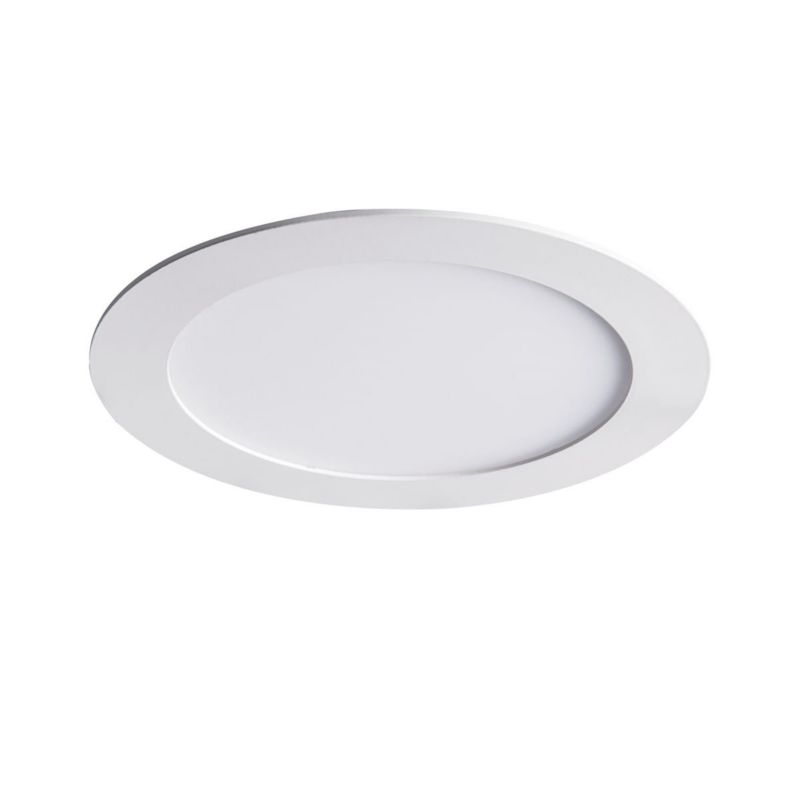 Oprawa sufitowa wpuszczana Kanlux Rounda łazienkowa biała LED 12W 4000K 780lm IP44 wym: 17 x 17 cm okrągła - 1 szt.