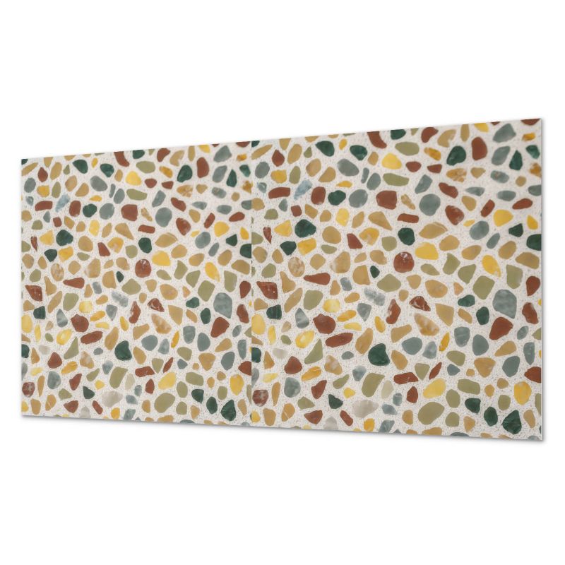 Winylowy Panel Z Grafiką ArtPrintCave 120x60 cm Wzór mozaiki z kamieni 1 szt.