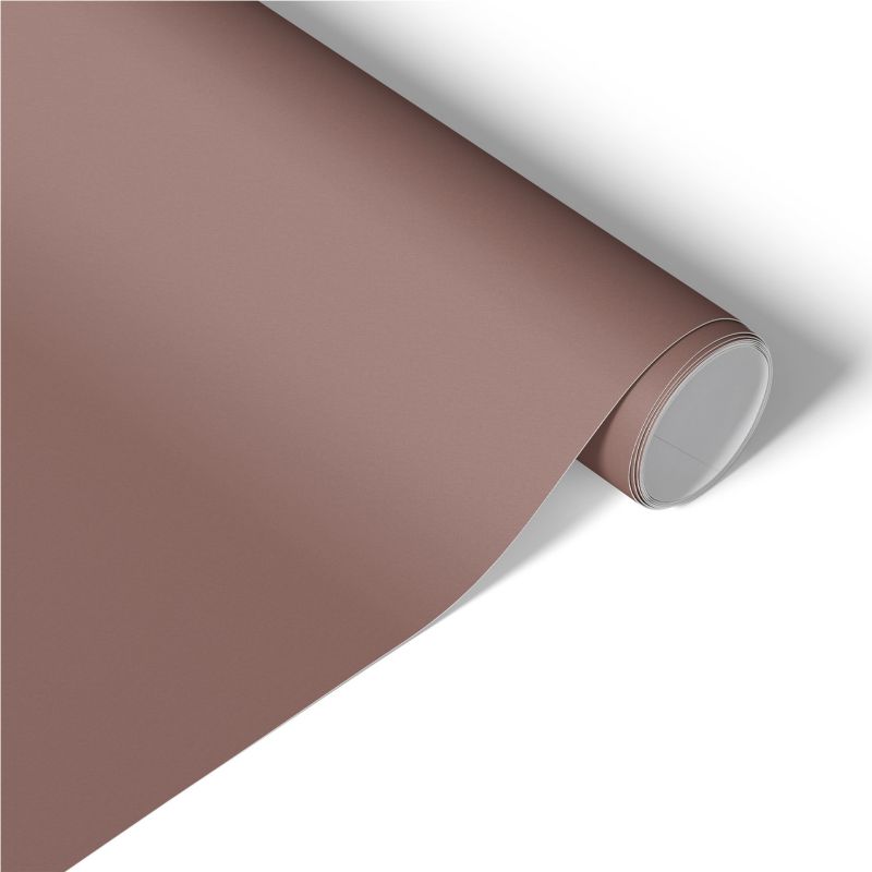 Okleina na Meble Tulup 75x150 cm Pastelowy brązowy Samoprzylepna Folia Matowa 1 rol.