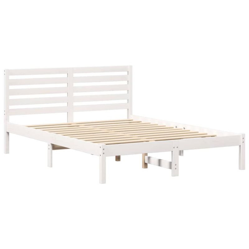 Łóżko drewniane WaszeMeble 140x190 cm biały WM-872297 1 szt.