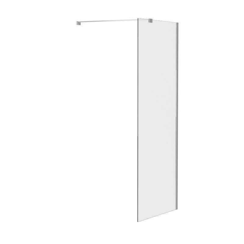 Nowoczesna kabina/ścianka prysznicowa Ravak Walk-In Wall Air 110 polerowane aluminium szkło transparent 1 szt
