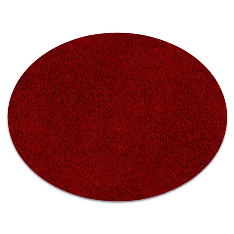 Dywan RugsX koło 100 cm czerwony 36837 1 szt.