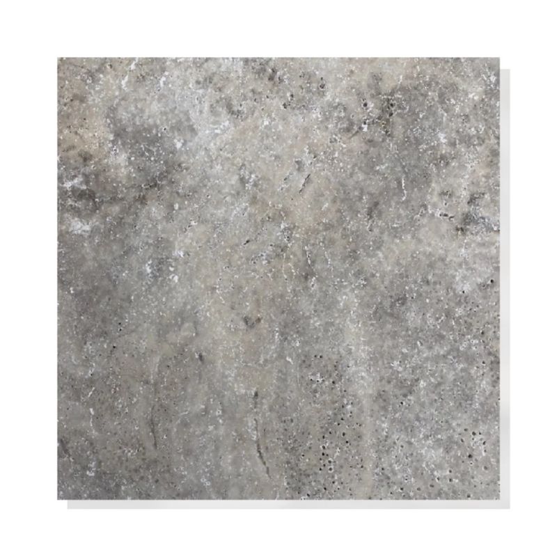 Trawertyn Tiles 12mm Silver Antyczny 40,6x61x1,2 cm 1 m2