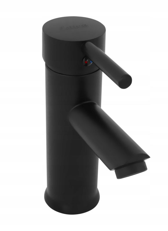 Bateria umywalkowa Estiva MIZA 17 Black czarna z perlatorem niska 17 cm 1 szt.
