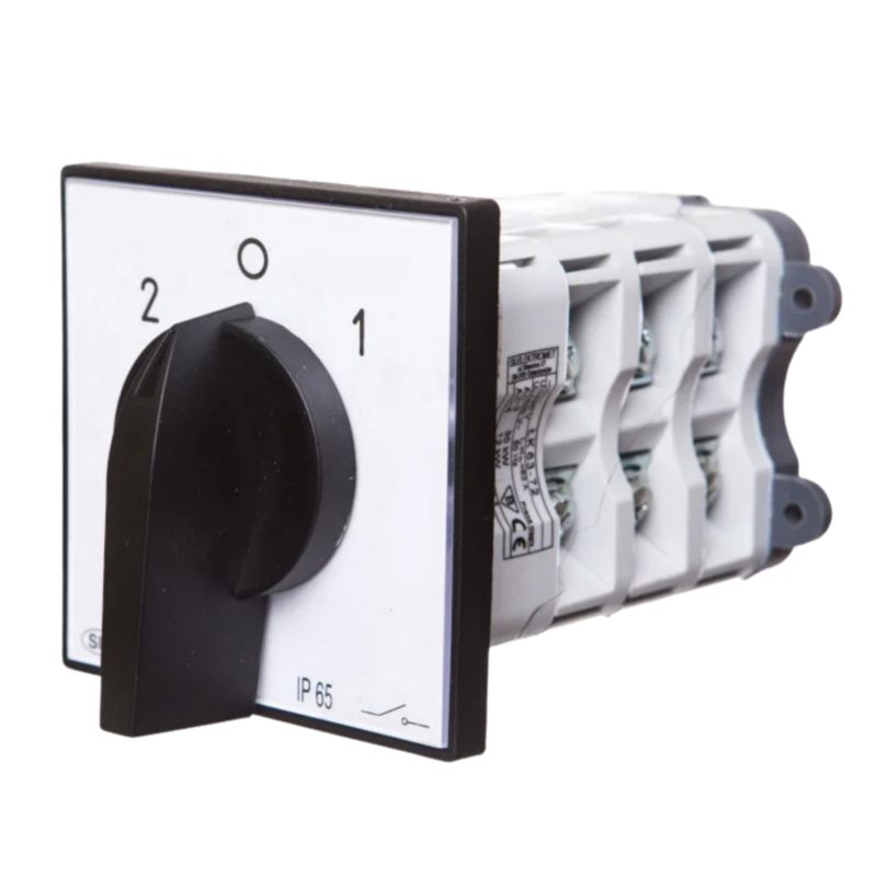 Łącznik Krzywkowy 100-72 Zmiana Zasilania 2-0-1 IP65 Elektromet 910772 1 Szt.
