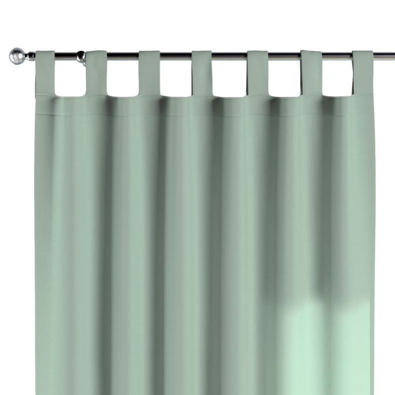 Zasłona na szelkach 1 szt. 130 x 245 cm Dekoria zieleń eukaliptusa 1 szt.