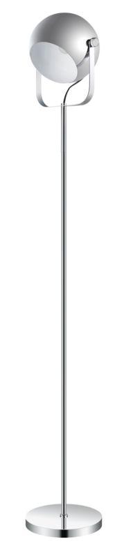 Lampa podłogowa GoodHome Roccheta 1-punktowa E27 chrom
